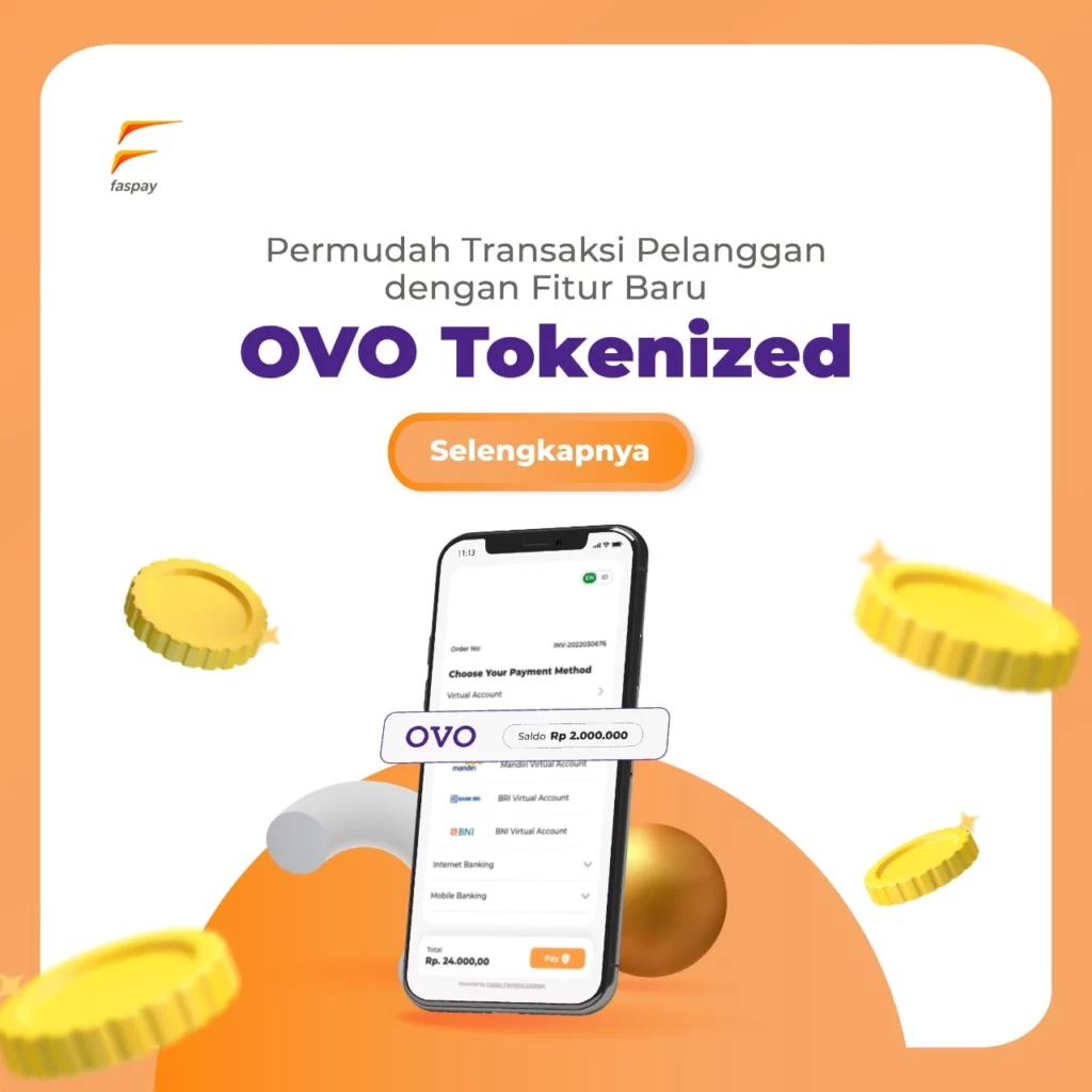 Permudah Transaksi Pelanggan dengan Fitur Baru Ovo Tokenized