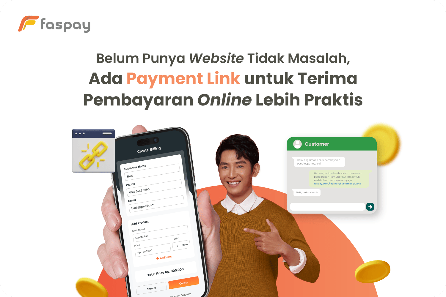 Belum Punya Website Tidak Masalah, Ada Payment Link untuk Terima ...